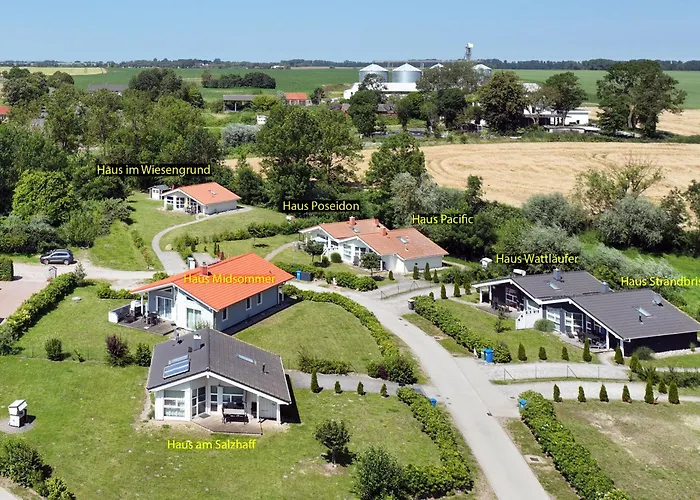 Dänische Am Salzhaff Haus Strandbrise * Malchow (Poel Island)